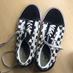 Checkered Vans